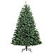 Albero Di Natale Artificiale Incernierato Con Base Verde 120 Cm - Foto miniatura 2