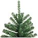 Albero Di Natale Artificiale Incernierato Con Base Verde 120 Cm - Foto miniatura 5