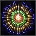 Illuminazioni Di Natale Galassia 140 Led 2pz Multicolore 17 Cm - Foto miniatura 3