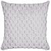 Set Di 2 Cuscini Purslane Finta Pelliccia 43 X 43 Cm Grigio Chiaro Trama Geometrica - Foto miniatura 6