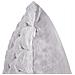Set Di 2 Cuscini Purslane Finta Pelliccia 43 X 43 Cm Grigio Chiaro Trama Geometrica - Foto miniatura 13