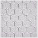 Set Di 2 Cuscini Purslane Finta Pelliccia 43 X 43 Cm Grigio Chiaro Trama Geometrica - Foto miniatura 14