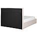 Letto Contenitore Tessuto Lorient 140 X 200 Cm Beige - Foto miniatura 4