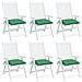 Cuscini per Pallet 6 pz Verdi 50x50x7 cm Tessuto Oxford - Foto miniatura 1