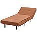 Divano Letto Singolo Vestfold Tessuto Arancione - Foto miniatura 3