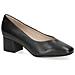 Black Nappa Elegant Closed Formal Scarpe Eleganti Pelle Scarpe Donna Nero Eu 38, 9-22315-42-022 - Foto miniatura 1