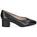 Black Nappa Elegant Closed Formal Scarpe Eleganti Pelle Scarpe Donna Nero Eu 38, 9-22315-42-022 - Foto miniatura 2