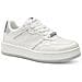 Leisure Trainers White Silver Sneakers Sintetico E Tessile Scarpe Donna Bianco Eu 38, 1-23729-42 171 - Foto miniatura 1