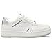 Leisure Trainers White Silver Sneakers Sintetico E Tessile Scarpe Donna Bianco Eu 38, 1-23729-42 171 - Foto miniatura 2