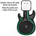Supporto Per Amazon Echo Dot (gen 3) 9x4x19 Cm. Colore Nero - Foto miniatura 5