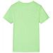 Maglietta da Bambino Verde Neon 116 - Foto miniatura 2
