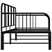 Lusso Casadino -  Telaio Divano Letto Estraibile Nero In Metallo 90x200 Cm - Foto miniatura 4