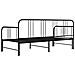 Lusso Casadino -  Telaio Divano Letto Estraibile Nero In Metallo 90x200 Cm - Foto miniatura 5