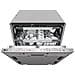 QuadWash DB597TXS Lavastoviglie a scomparsa totale Serie 5, Classe A -20%, 14 coperti, Vapore, Noble Steel - Foto miniatura 1