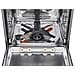 QuadWash DB597TXS Lavastoviglie a scomparsa totale Serie 5, Classe A -20%, 14 coperti, Vapore, Noble Steel - Foto miniatura 4