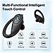 Auricolari Bluetooth Neri Sp33: Wireless, Con Cancellazione Del Rumore - Foto miniatura 2