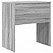 Scrivania Grigio sonoma Truciolare 70 x 40 x 76 cm Semplice - Foto miniatura 7