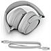 Lux ANC Auricolare Wireless A Padiglione MUSICA Bluetooth Bianco - Foto miniatura 3
