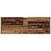 Mobiletto per Lavabo Legno Invecchiato 90x29x55 cm Legno Ingegnerizzato - Foto miniatura 9