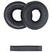 Cuscinetti Auricolari E Archetto Di Ricambio In Pelle Proteica Compatibili Con Cuffie Sony Wh-ch520 Black - Foto miniatura 2