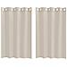 Tende con tende 2 pcs Sabbia Poliestere - Foto miniatura 1