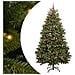 Albero di Natale artificiale Verde 210 cm PVC e Metallo - Foto miniatura 1