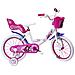 Sch Heart 16'' - Bicicletta Per Bambine (5-7 Anni), Ruote 16'', Telaio Acciaio, Con Accessori - Colore Bianco - Foto miniatura 1