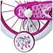 Sch Heart 16'' - Bicicletta Per Bambine (5-7 Anni), Ruote 16'', Telaio Acciaio, Con Accessori - Colore Bianco - Foto miniatura 2
