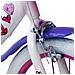 Sch Heart 16'' - Bicicletta Per Bambine (5-7 Anni), Ruote 16'', Telaio Acciaio, Con Accessori - Colore Bianco - Foto miniatura 6