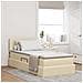 Letto con contenitore e materasso Crema 90 x 190 cm - Foto miniatura 2