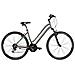 Bici Da Donna Ibrido Misura 28 Linea Aura Bicicletta Con Cambio Acera 24v Telaio In Alluminio Forcella Ammortizzata - 44 Titanio Opaco Azzurro - Foto miniatura 1