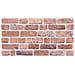 Pannelli da parete 10 pcs Rosso 100 x 50 cm Schiuma EPS - Foto miniatura 2