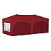 Tenda per feste a pop-up 575 x 288 x 245 cm Borgogna - Foto miniatura 4