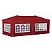 Tenda per feste a pop-up 575 x 288 x 245 cm Borgogna - Foto miniatura 8