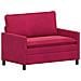 Set di divani 2 pcs Rosso Vino Velluto - Foto miniatura 4