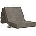 Divano Letto Pieghevole 90 x 63 x 45 cm Grigio Chiaro - Foto miniatura 1