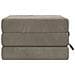 Divano Letto Pieghevole 90 x 63 x 45 cm Grigio Chiaro - Foto miniatura 3
