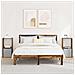 Comodino con cassetto 2 pcs Legno vecchio 35 x 32 x 68,5 cm - Foto miniatura 2
