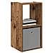 Comodino con cassetto 2 pcs Legno vecchio 35 x 32 x 68,5 cm - Foto miniatura 3