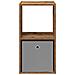 Comodino con cassetto 2 pcs Legno vecchio 35 x 32 x 68,5 cm - Foto miniatura 6
