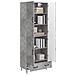 Set di armadi 2 pcs 66 x 34,5 x 95 cm Legno ingegnerizzato - Foto miniatura 2