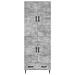 Set di armadi 2 pcs 66 x 34,5 x 95 cm Legno ingegnerizzato - Foto miniatura 4