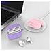 ""custodia In Silicone Con Gancio Per Apple Airpods Pro 1 / 2"" - Arancione - Foto miniatura 1