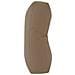 Cuscino per schienale di pallet VIANEN 100% Poliestere Tortora - Foto miniatura 4