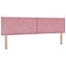 Letto con Contenitore con testiera Rosa 180 x 200 cm Velluto - Foto miniatura 4