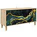 Mobile TV WIJHE 102 x 33 x 50 cm Sonoma Legno ingegnerizzato - Foto miniatura 1