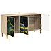 Mobile TV WIJHE 102 x 33 x 50 cm Sonoma Legno ingegnerizzato - Foto miniatura 3