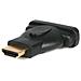 Adattatore cavo video HDMI a DVI-D - M / F - Foto miniatura 2