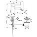 Miscelatore Per Bidet Con Scarico Serie Ceraline Art. bc197aa - Cromo Con Scarico A Magazzino - Foto miniatura 1