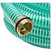 Tubo Di Aspirazione Con Connettori In Ottone 3 M 25 Mm Verde - Foto miniatura 2